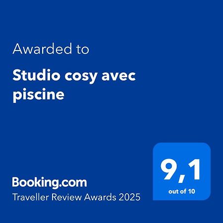 Studio Cosy Avec Piscine Saint-Joseph Εξωτερικό φωτογραφία